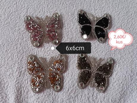 Nažehlovačka a gombíky,