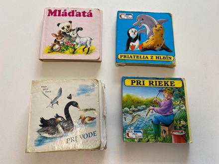 4 leporelá - slovenské, 