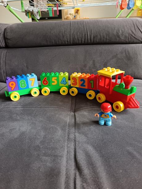 Vláčik, lego duplo,