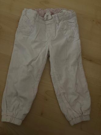 Nohavice zateplené 18-24 mes., h&m,92