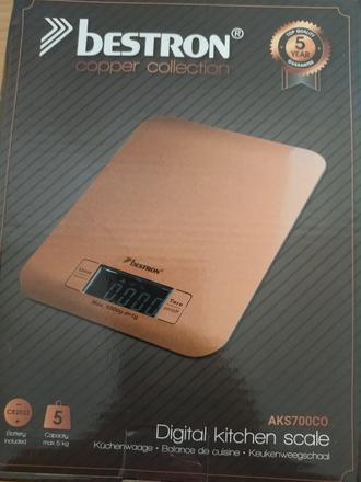 Kuchynská digitálna váha za 12 eur,