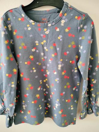 Detské tričko s dlhým rukávom, tchibo,110