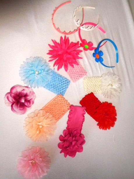 2 ks kvet do vlasov, copíkov, na čelenku, na sako,