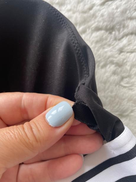 Cierno biele plavky h&m, h&m