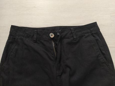 Čierne nohavice cargo., 36