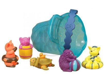 B-toys "striekajúce zvieratká vo vedierku", 