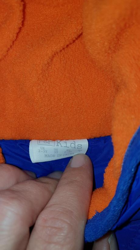 Chlapčenskà zateplenà vesta, f&f,98