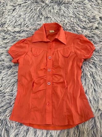 Dievčenská blúzka s krátkym rukavom, 140