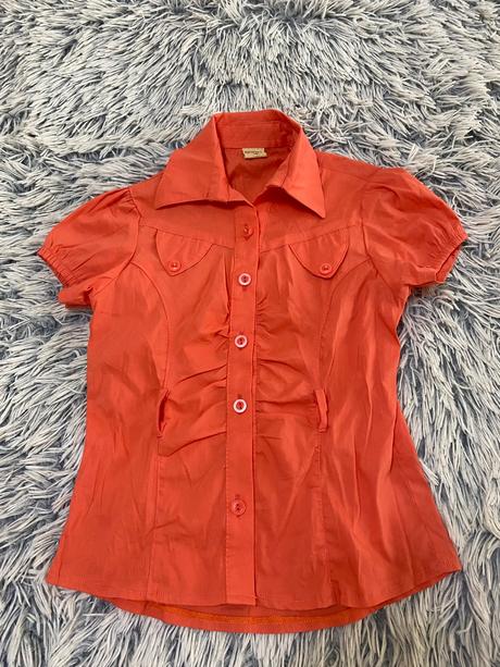 Dievčenská blúzka s krátkym rukavom, 140