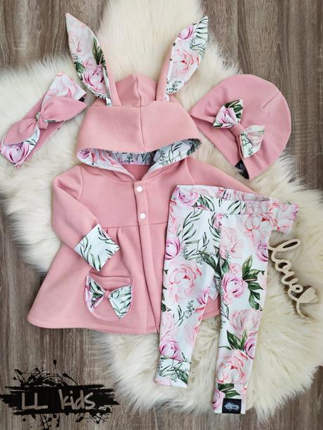 Zateplená mikinka/kabátik, 74 - 122