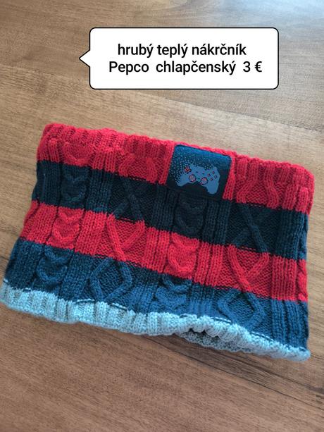 Zimný nákrčník, pepco