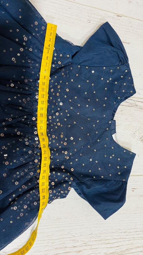 Tmavomodré šaty 98, pepco,98