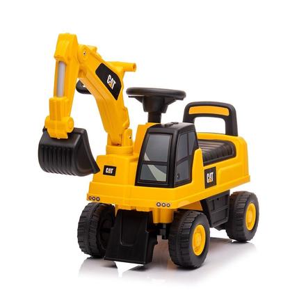 Babymix odrážadlo cat minibager žlté, 