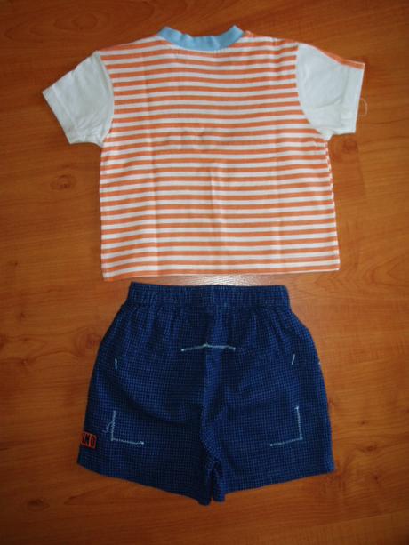 Kraťasy + tričko na leto, 74