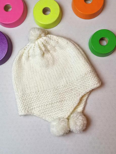 Lindex - čiapočka bambuľku v.62/68, lindex,62