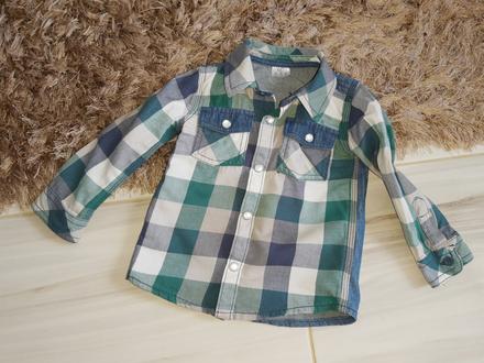 Karovana detská košeľa, f&f,80