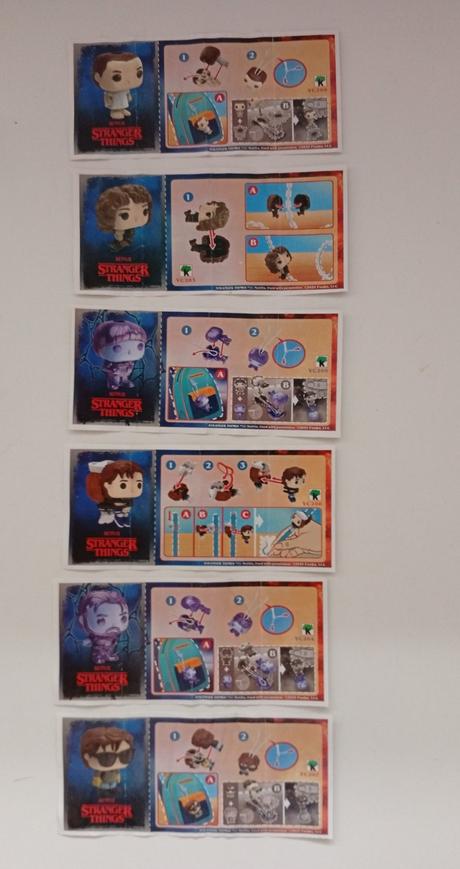 Kinder papieriky,