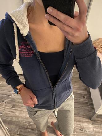 Mikina retro jeans, s