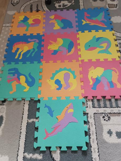 Penové puzzle 10ks, 