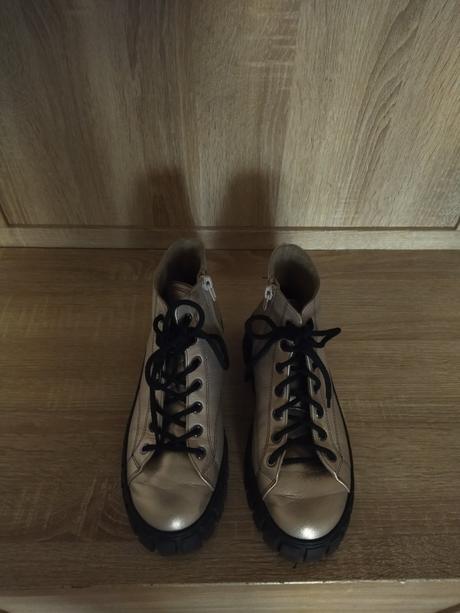 Kožené topánky, rieker,37