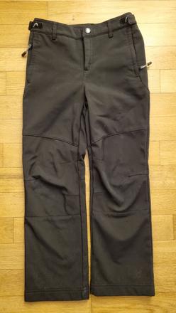 Turisticke nohavice softshell, 128