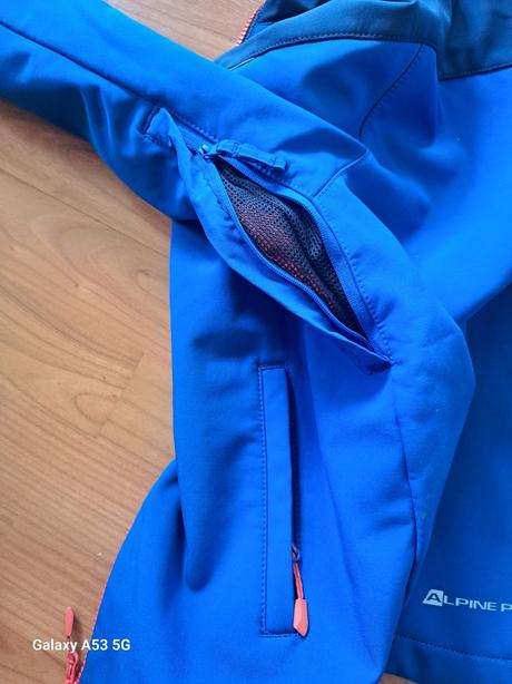 Alpine pro zateplena softshelka 140/146, alpine pro,140