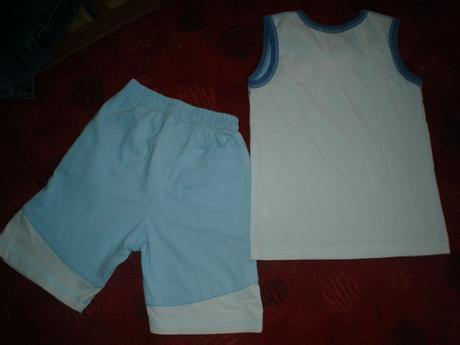 Súprava tielko s kraťasami, 104