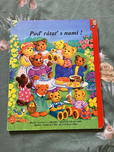 Leporelo knizka pod ratat s nami mackovia,