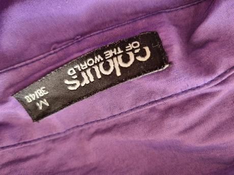 Fialová elastická blúzka veľ. 40, 40