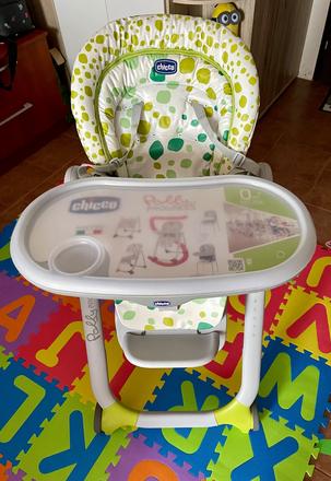 Stolička na kŕmenie chicco polly progres5, chicco