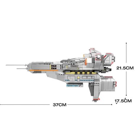 Vesmírna loď- stavebnica, 