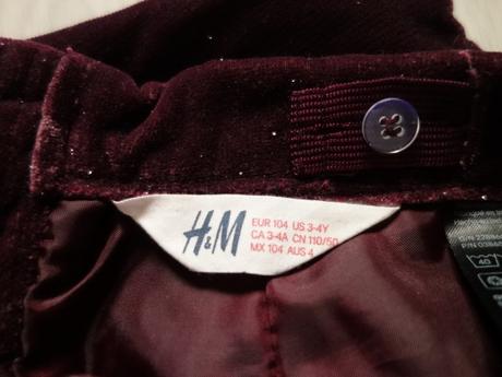Kraťasky h&m, h&m,104