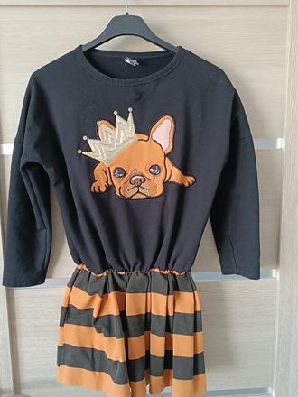 Mikinove šaty 140/146, 140