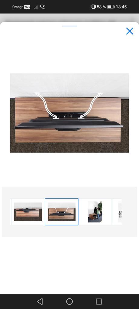 Reer bezpečnostný držiak na tv, reer