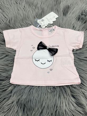 Dievčenské tričko s mašličkou overkids (68-74), 68 / 74