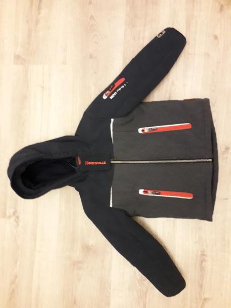 Chlapčenská softshelová zimná bunda, c&a,110