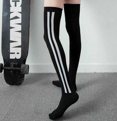 Nadkolienky black white, m