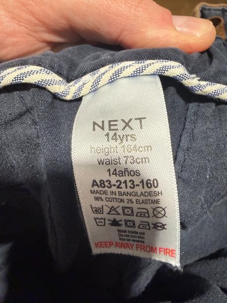 Next nohavice 2ks eu164, next,164