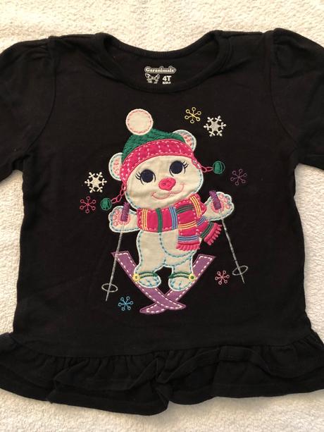 Tričko so snehuliačikom, 104