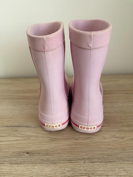 Crocs handle it rain boot svetloružové ľahučké gum, crocs,29
