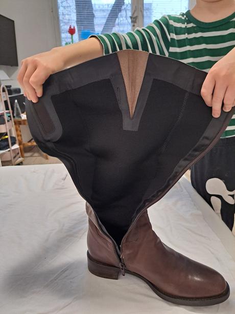 Hnede cizmy ecco, ecco,38