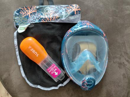 Snorchlovacia maska decathlon,