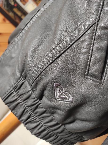 Kožená bunda roxy, veľ. s-m, roxy,m