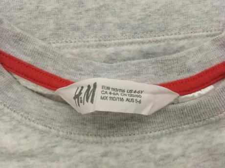 Mikina pre chlapca, h&m,110