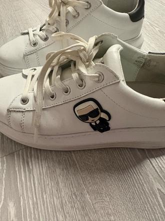 Kožene topanky  - tenisky, karl lagerfeld,38