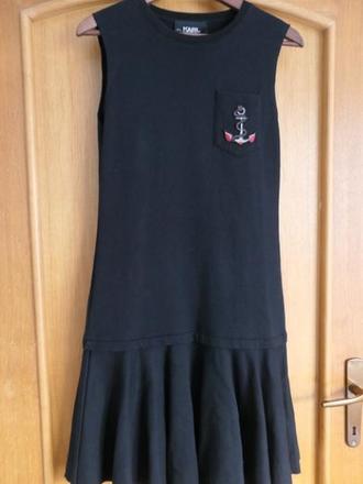 Karl lagerfeld original luxusne damske saty s/m, s