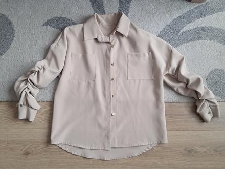 Trendy košeľová blúzka, m