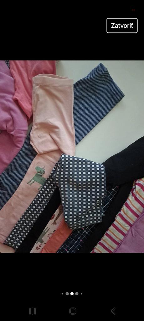 Legíny 17ks 6/7 rokov, h&m,122