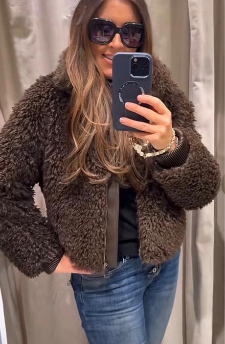 Zara kožušok vel. m, zara,m