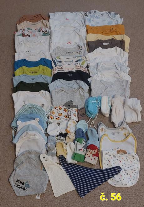 Oblecenie pre chlapca, 50–62